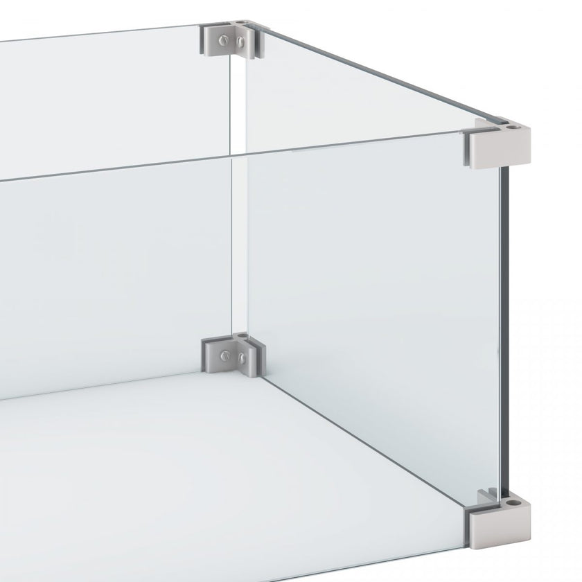 Fire Table Wind Guard (Rectangular)