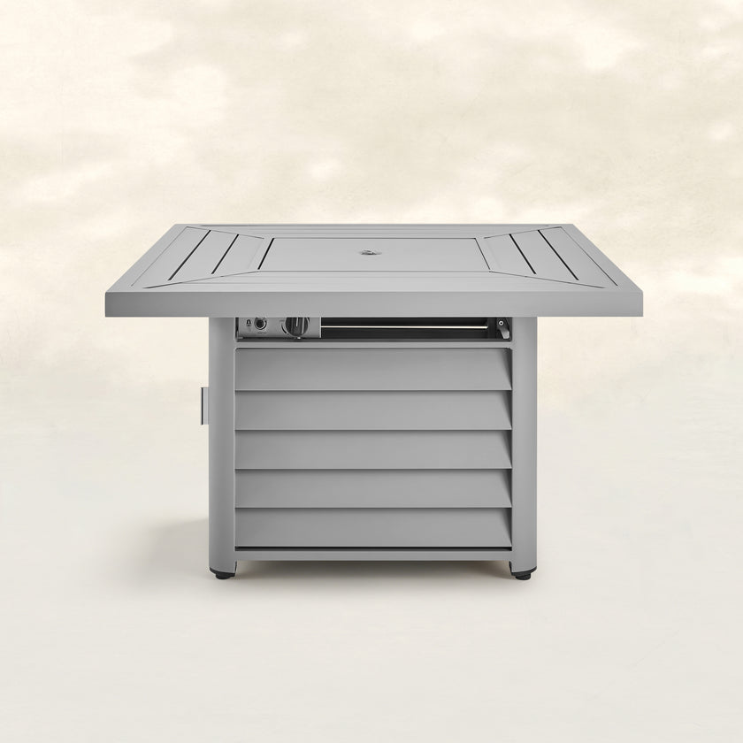 Cyrus Aluminum Square Fire Table