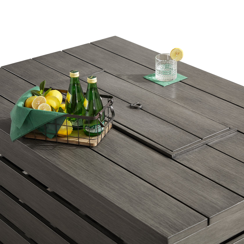 Alora Aluminum Fire Table