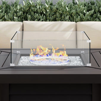 Fire Table Wind Guard (Square)