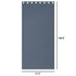 Sirio Single Panel Curtain