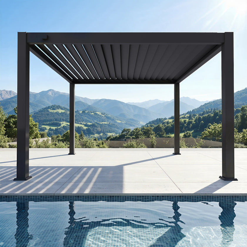 Skye Aluminum Manual Louvered Pergola