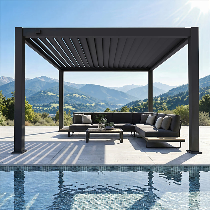 Skye Aluminum Manual Louvered Pergola