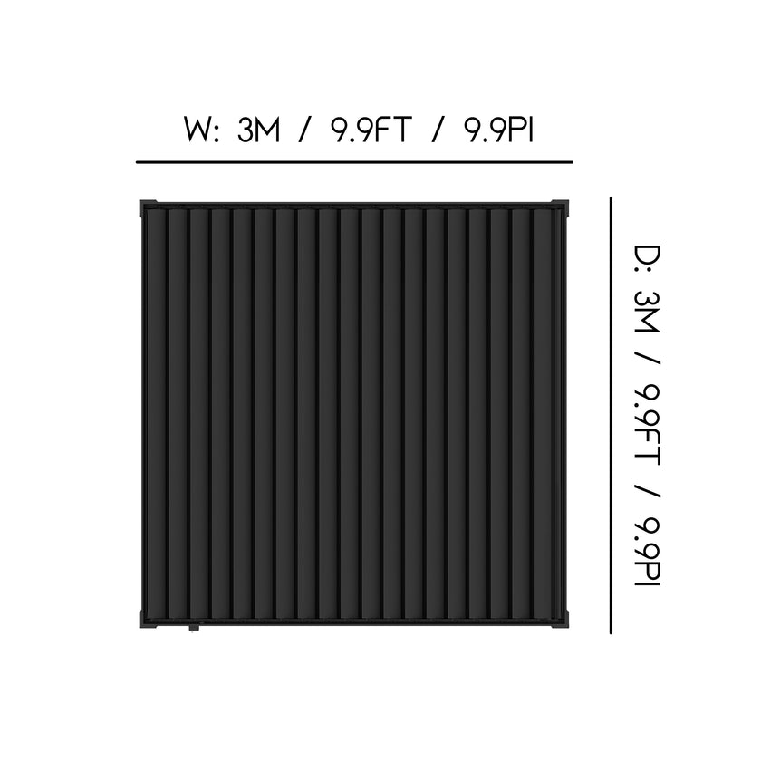 Skye Aluminum Manual Louvered Pergola
