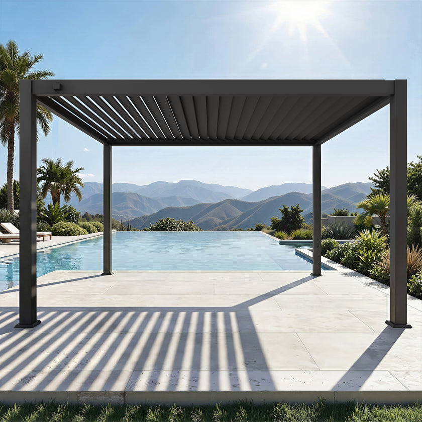 Skye Aluminum Manual Louvered Pergola