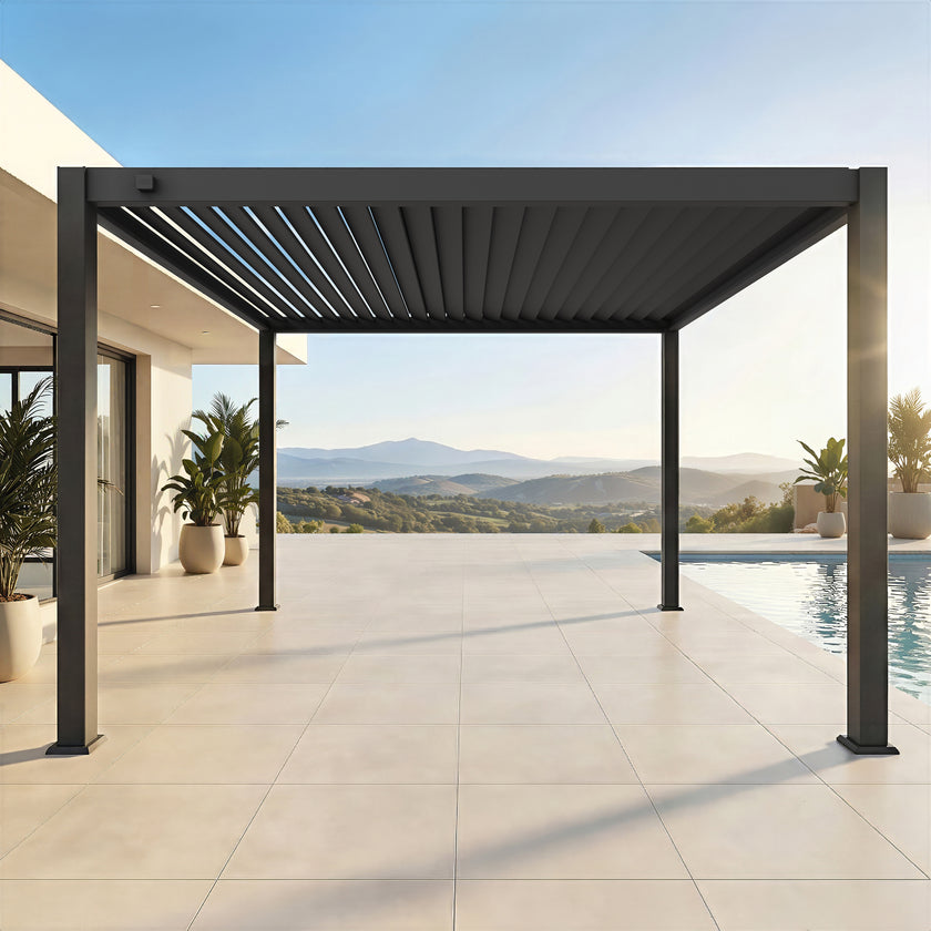 Skye Aluminum Manual Louvered Pergola