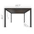 Skye Aluminum Manual Louvered Pergola