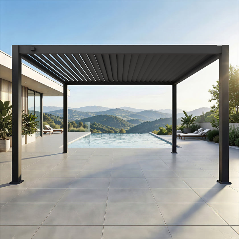 Skye Aluminum Manual Louvered Pergola