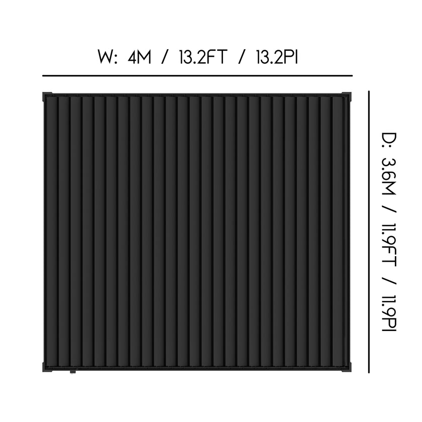 Skye Aluminum Manual Louvered Pergola