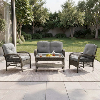 Sienna Wicker Conversation Seating