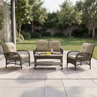 Sienna Wicker Conversation Seating