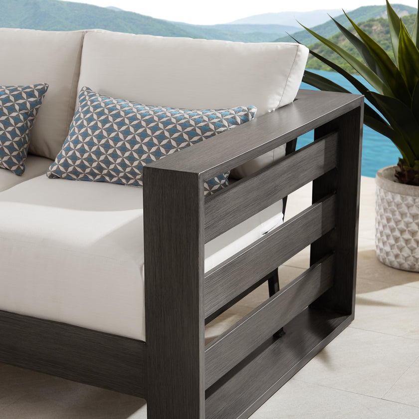 Whitney 5-Seater Patio Set with Fire Table