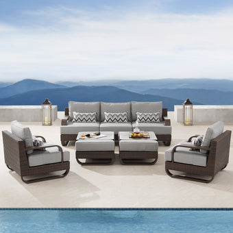 Pallazzo 7pc Deep Seating Set