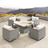 Richmond 5pc Fire Chat Set