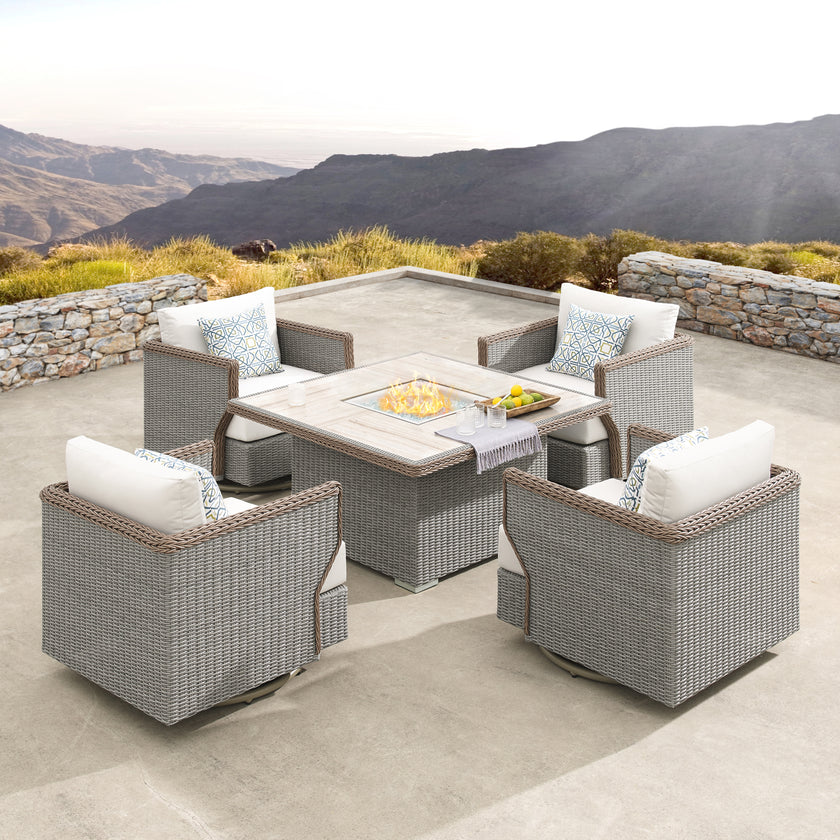 Richmond 5pc Fire Chat Set
