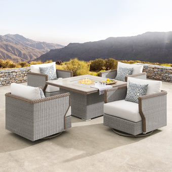 Richmond 5pc Fire Chat Set