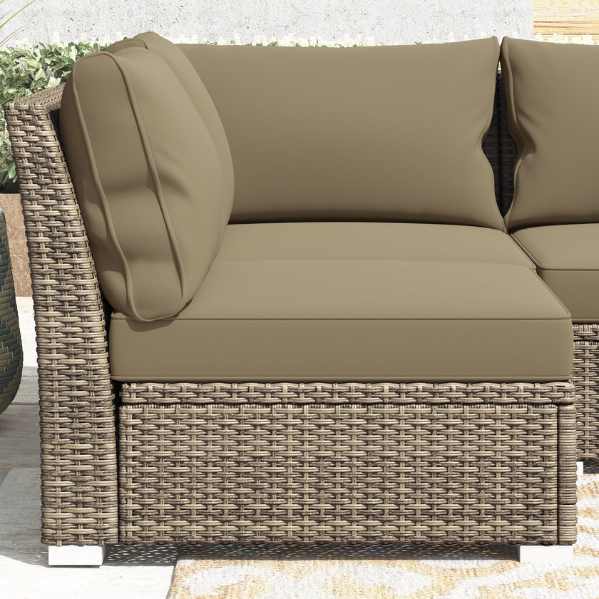 Indy Wicker Seating Set