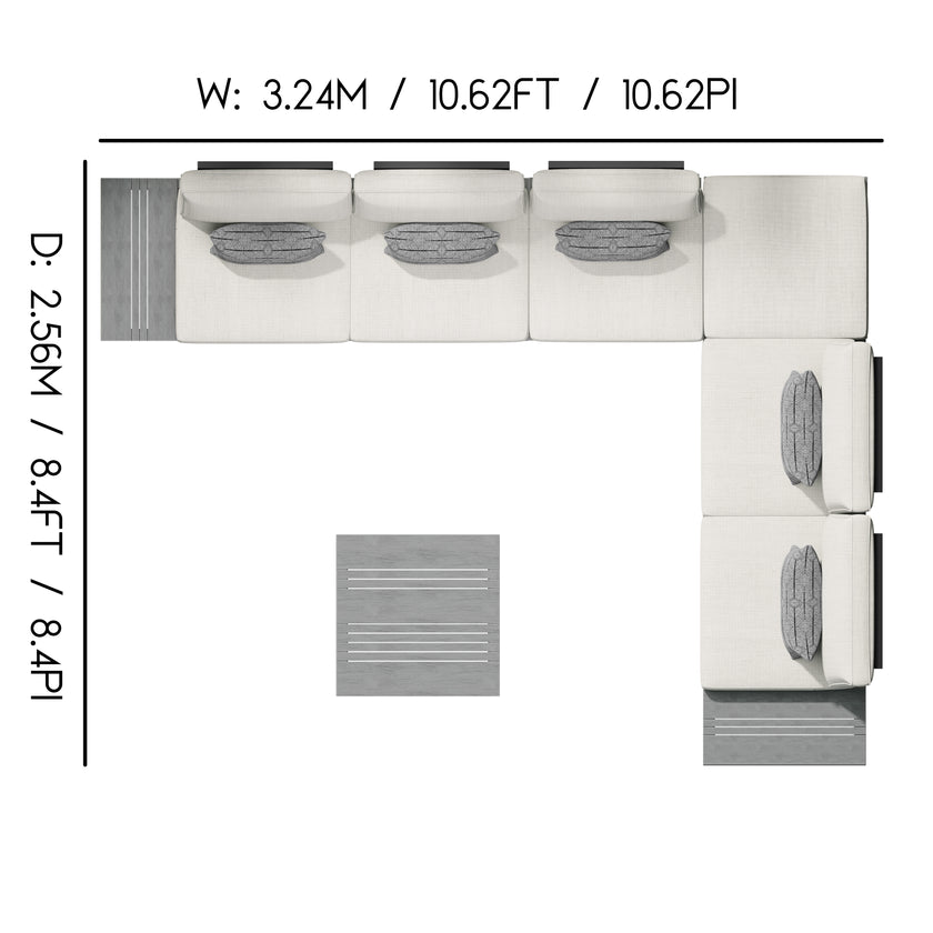 Soma 5pc Seating Set