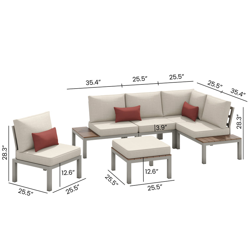 Mira Modern Seating Set