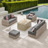 Eden Low-Seating Conversation Set with Fire Table