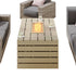 Eden Low-Seating Conversation Set with Fire Table