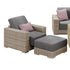 Eden Low-Seating Conversation Set with Fire Table