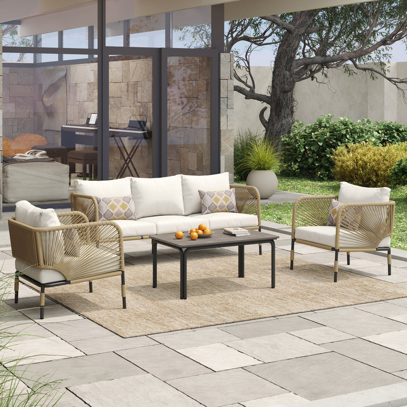 Quinn Aluminum Conversation Seating