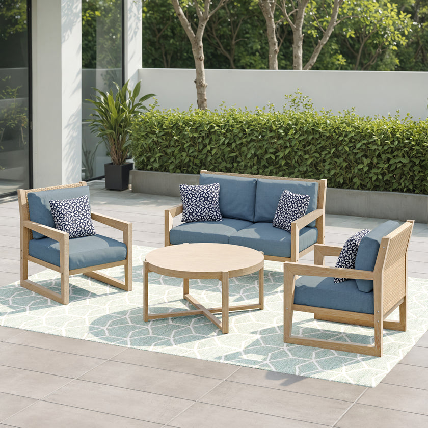 Aria Solid Wood Conversation Seating