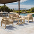 Evelyn Solid Wood Conversation Seating