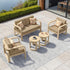 Evelyn Solid Wood Conversation Seating