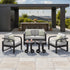 Evelyn Solid Wood Conversation Seating