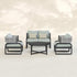 Jasper Solid Wood Conversation Seating