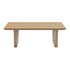 Mono Aluminum Faux Wood Coffee Table