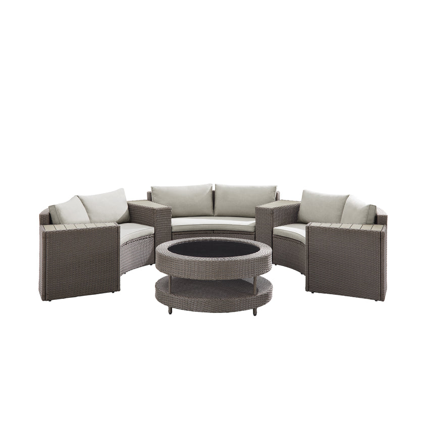 Viva Curved Roundabout Seating Set