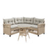 3-Person Wicker Sectional Seating Set