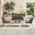 Georgia 4-Seater Wicker Set
