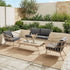 Georgia 4-Seater Wicker Set