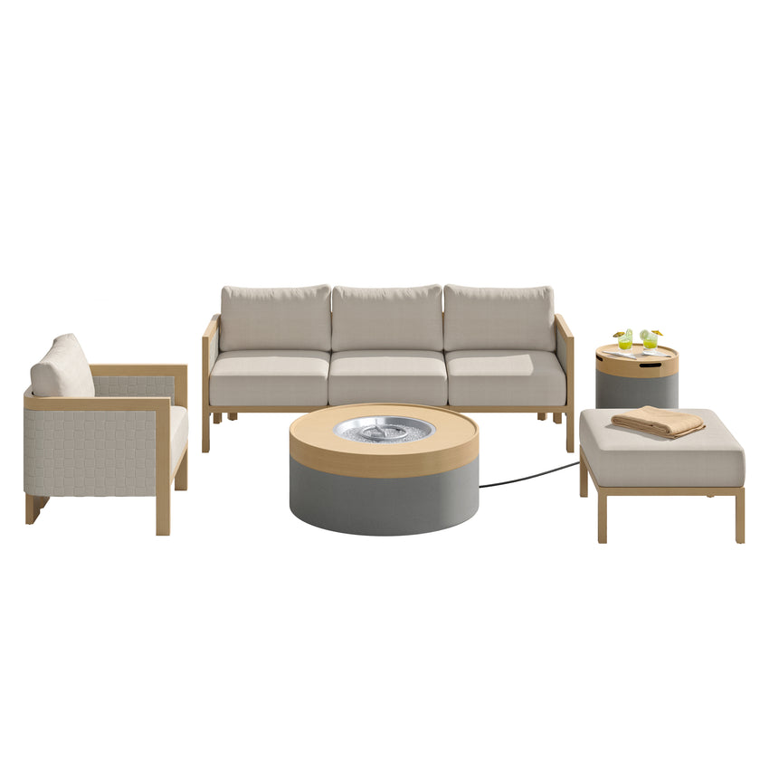 Caroline 6pc Seating Set