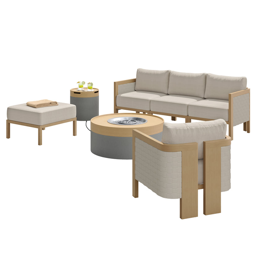 Caroline 6pc Seating Set