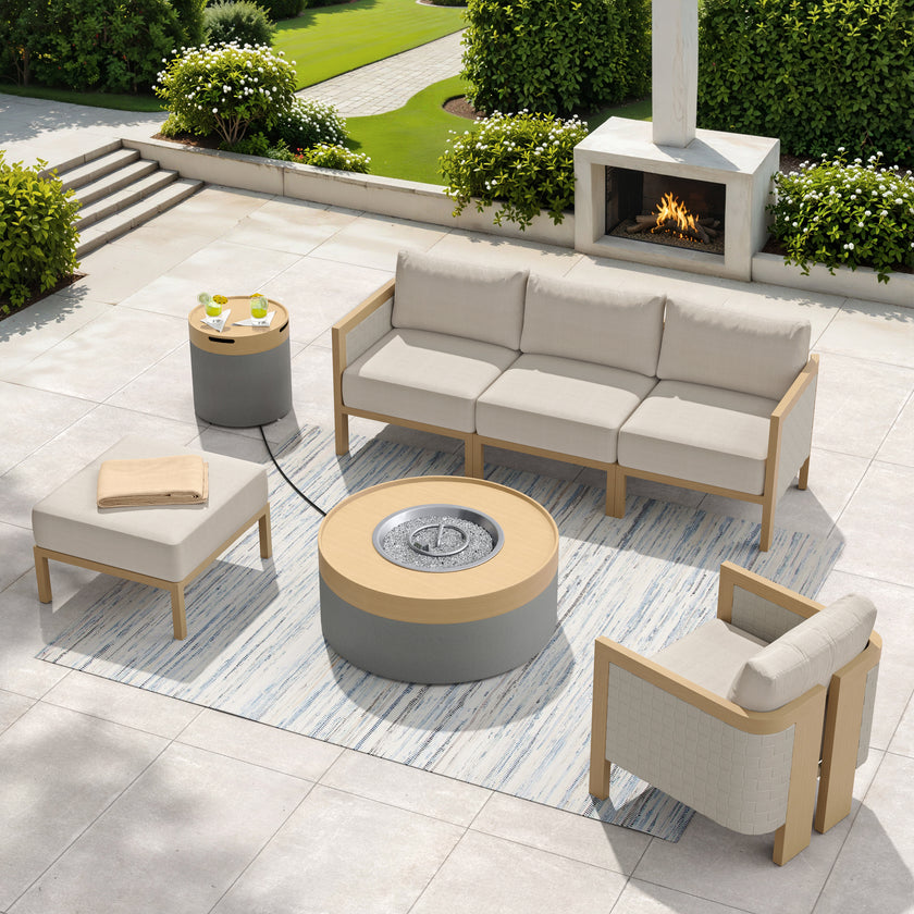 Caroline 6pc Seating Set