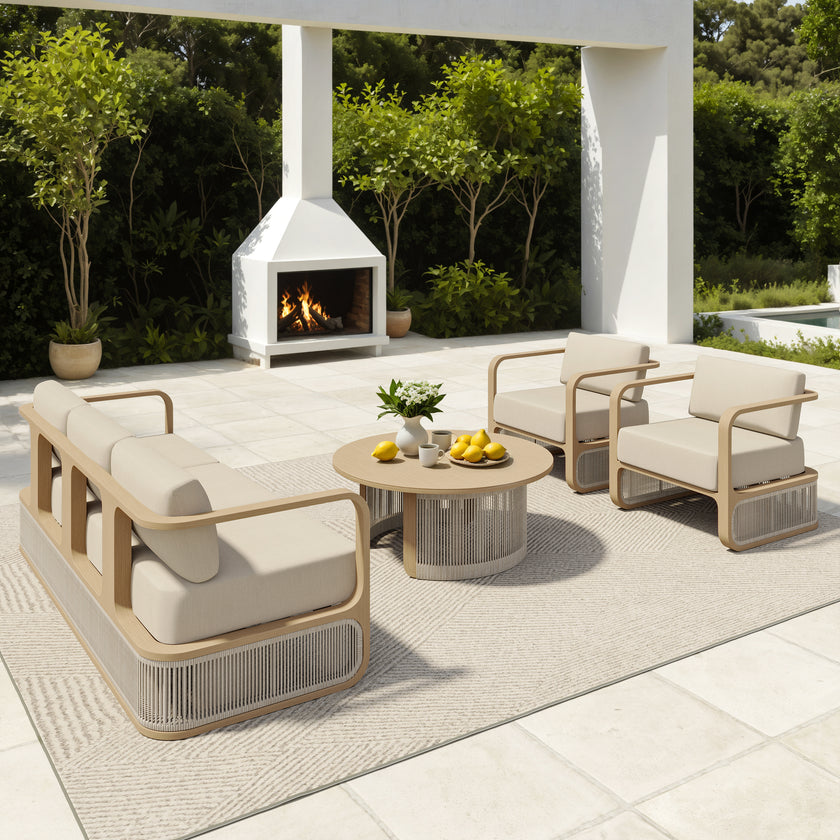Olivia 4pc Patio Seating Set