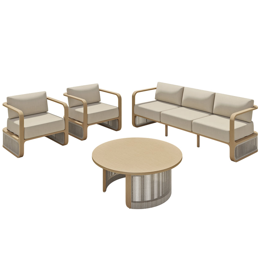 Olivia 4pc Patio Seating Set