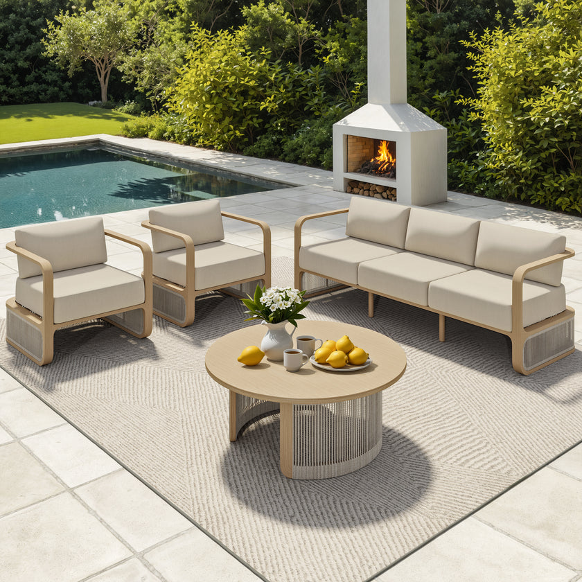 Olivia 4pc Patio Seating Set