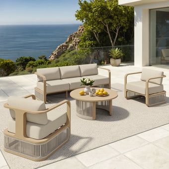 Olivia 4pc Patio Seating Set