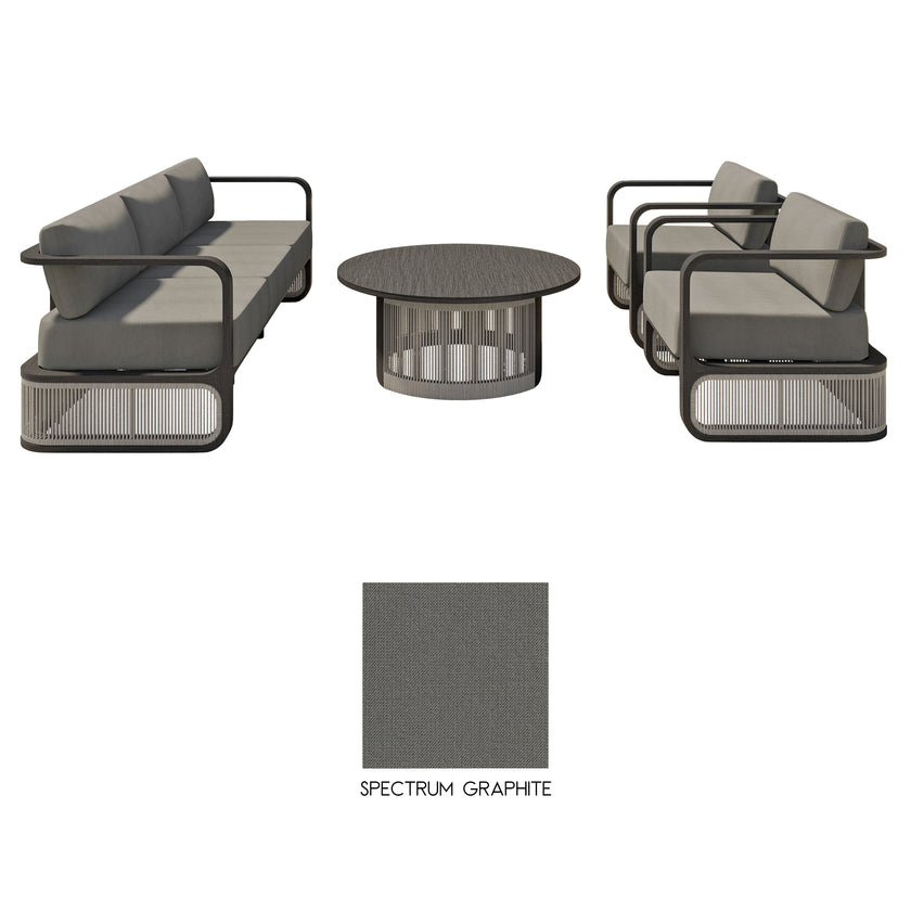 Olivia 4pc Patio Seating Set