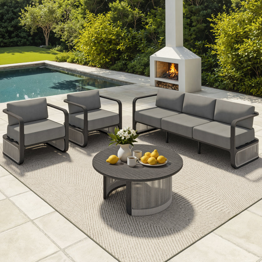 Olivia 4pc Patio Seating Set