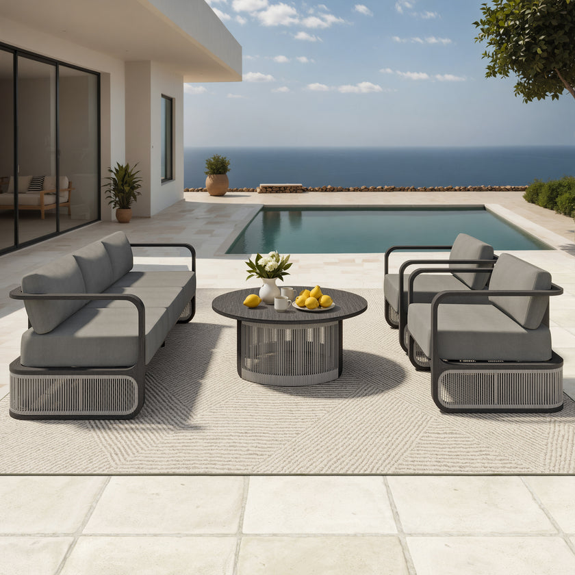 Olivia 4pc Patio Seating Set