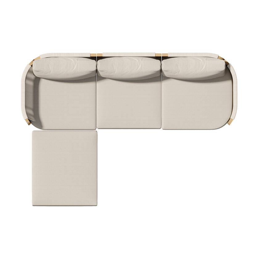 Mila 4pc Sectional