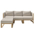 Mila 4pc Sectional