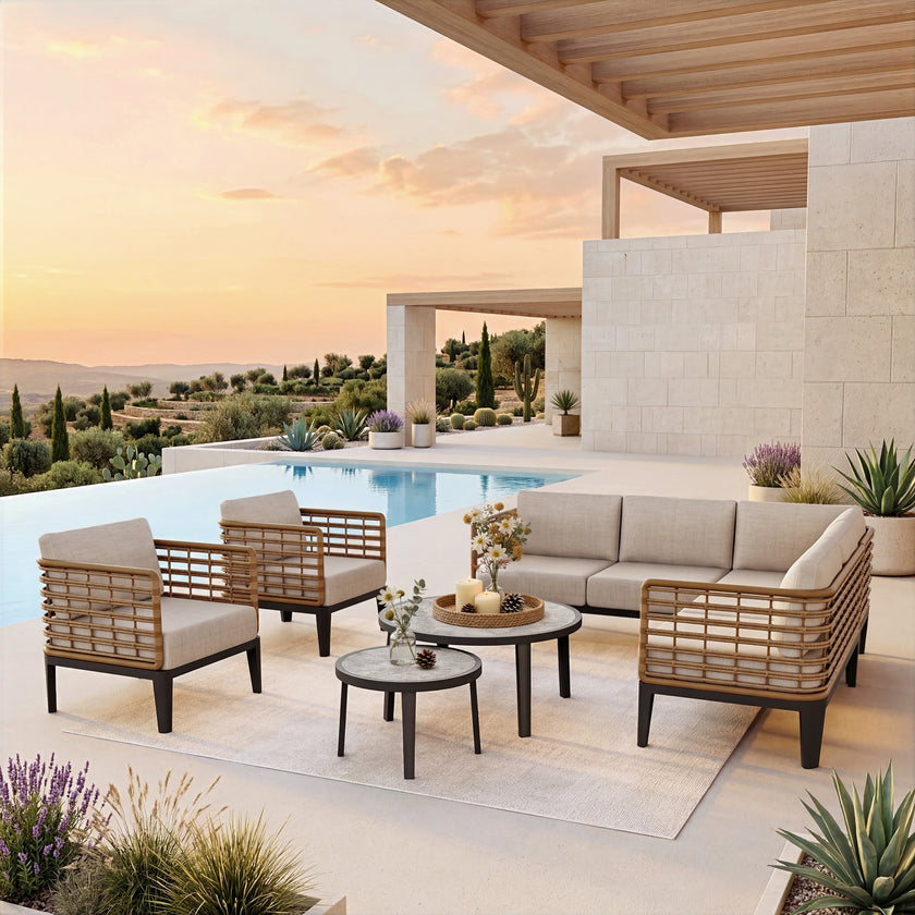 Gramercy 8pc Outdoor Sectional